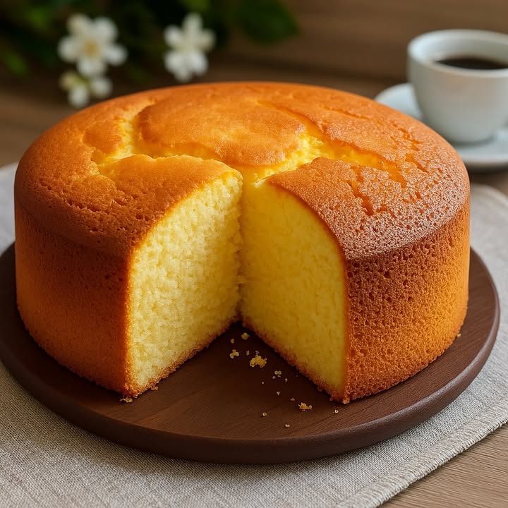 Receta de Pastel Esponjoso

 Ingredientes:

4 huevos

1 taza de azúcar

1/2 taza de leche

1/2 taza de aceite vegetal

1 1/2 tazas de harina de trigo

1 cucharada de polvo de hornear

1 cucharadita de esencia de vainilla

Una pizca de sal

 Modo de preparación:

1 Preparar la mezcla:

Precalienta el horno a 180C.

En un bol grande, bate los huevos con el azúcar hasta obtener una mezcla espumosa y de color más claro.

Añade la leche, el aceite y la esencia de vainilla, mezclando bien.

2 Incorporar los ingredientes secos:

Tamiza la harina junto con el polvo de hornear y la sal.

Agrega poco a poco a la mezcla líquida, batiendo suavemente con movimientos envolventes hasta integrar todo.

3 Horneado:

Engrasa y enharina un molde redondo.

Vierte la mezcla y hornea por aproximadamente 35-40 minutos, o hasta que al insertar un palillo, salga limpio.

4 Finalización:

Deja enfriar antes de desmoldar.

Disfruta este delicioso pastel esponjoso con una taza de café o té!