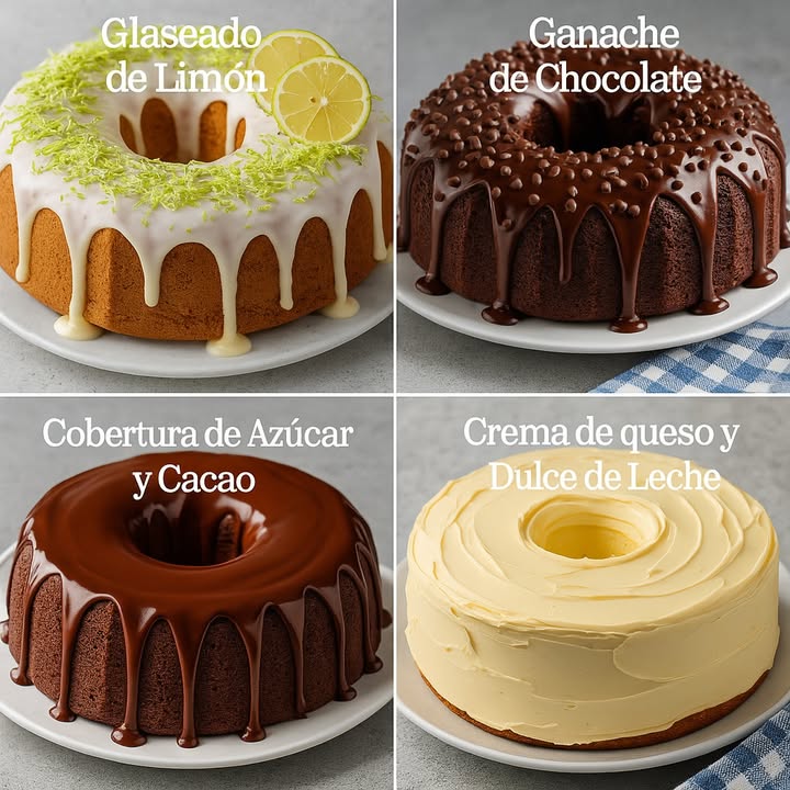 TE ENSEÑO 4 COBERTURAS CASERA PARA PASTELES 

 1. Glaseado de Limón

Ingredientes:

1 taza de azúcar glas impalpable
2-3 cucharadas de jugo de limón fresco
Ralladura de 1 limón opcional, para decorar
Rodajas finas de limón opcional

Paso a paso:

1. En un bol, coloca el azúcar glas tamizado.
2. Agrega el jugo de limón poco a poco mientras mezclas con un batidor manual o cuchara hasta obtener una consistencia espesa pero fluida.
3. Vierte el glaseado sobre el pastel ya frío, dejando que caiga por los lados.
4. Decora con ralladura de limón y rodajas, si lo deseas.

 2. Ganache de Chocolate

Ingredientes:

200 g de chocolate negro mínimo 60% cacao, troceado
200 ml de crema para batir nata para montar
1 cucharada de mantequilla opcional, para más brillo
Chips de chocolate para decorar opcional

Paso a paso:

1. Calienta la crema en una olla hasta que empiece a hervir suavemente.
2. Retira del fuego y añade el chocolate troceado. Deja reposar 1 minuto.
3. Mezcla con una espátula o batidor hasta que se derrita completamente. Añade la mantequilla si deseas brillo extra.
4. Deja entibiar unos minutos y vierte sobre el pastel.
5. Decora con chips de chocolate mientras la ganache aún está fresca.

  3. Cobertura de Azúcar y Cacao

Ingredientes:

100 g de azúcar glas
30 g de cacao en polvo sin azúcar
2-3 cucharadas de leche o agua caliente
1 cucharadita de esencia de vainilla opcional

Paso a paso:

1. Tamiza el azúcar y el cacao en un bol.
2. Añade la leche caliente poco a poco mientras mezclas hasta lograr una mezcla suave y brillante.
3. Agrega la vainilla si deseas.
4. Vierte inmediatamente sobre el pastel, ya que esta cobertura se endurece al enfriarse.

 4. Crema de queso y Dulce de Leche

Ingredientes:

200 g de queso crema a temperatura ambiente
100 g de mantequilla sin sal a temperatura ambiente
200 g de dulce de leche
1/2 taza de azúcar glas opcional, para más firmeza

Paso a paso:

1. Bate la mantequilla con el queso crema hasta que quede una mezcla suave y homogénea.
2. Agrega el dulce de leche y sigue batiendo hasta que se integre completamente.
3. Si quieres una textura más firme, incorpora el azúcar glas tamizado.
4. Cubre el pastel con una espátula, alisando bien la superficie y los lados.

#recetas #postres #dessert #dulces #usafood