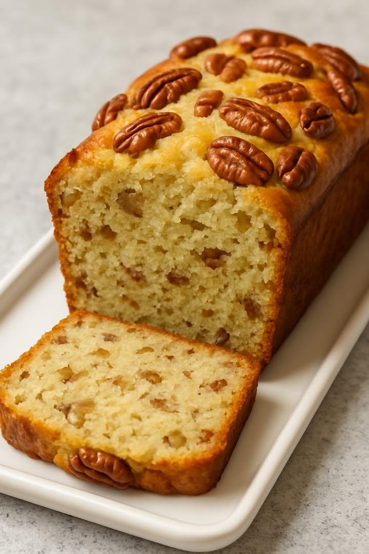 Guarda bien esta receta, porque vale como un tesoro escondido en la Tierra 朗

樂 Bizcocho de Plátano, Manzana y Nueces

Ingredientes:

3 huevos
1  taza de avena en copos finos
 taza de aceite de coco
1 taza de azúcar
3 plátanos maduros
3 manzanas rojas
 taza de pasas
 taza de nueces picadas
1 cucharada de levadura en polvo
1 cucharada de canela molida

Preparación:

1. Precalienta el horno a 180 C.
2. Pela los plátanos y las manzanas, córtalos en trocitos pequeños y colócalos en un bol grande.
3. Agrega la avena, el azúcar, la canela, las nueces y la levadura.
4. En otro recipiente, bate los huevos junto con el aceite de coco hasta obtener una mezcla suave.
5. Incorpora los ingredientes líquidos a los secos, mezclando con una espátula hasta formar una masa uniforme.
6. Engrasa un molde con mantequilla y espolvorea un poco de harina.
7. Vierte la masa en el molde y hornea durante unos 45 minutos, o hasta que al insertar un palillo, salga limpio.
8. Deja enfriar y disfruta de este bizcocho nutritivo y lleno de sabor!

#recetas #RecetaSaludable  #postres #CocinaConAmor #HechoEnCasa #healthyfood #healthyfood