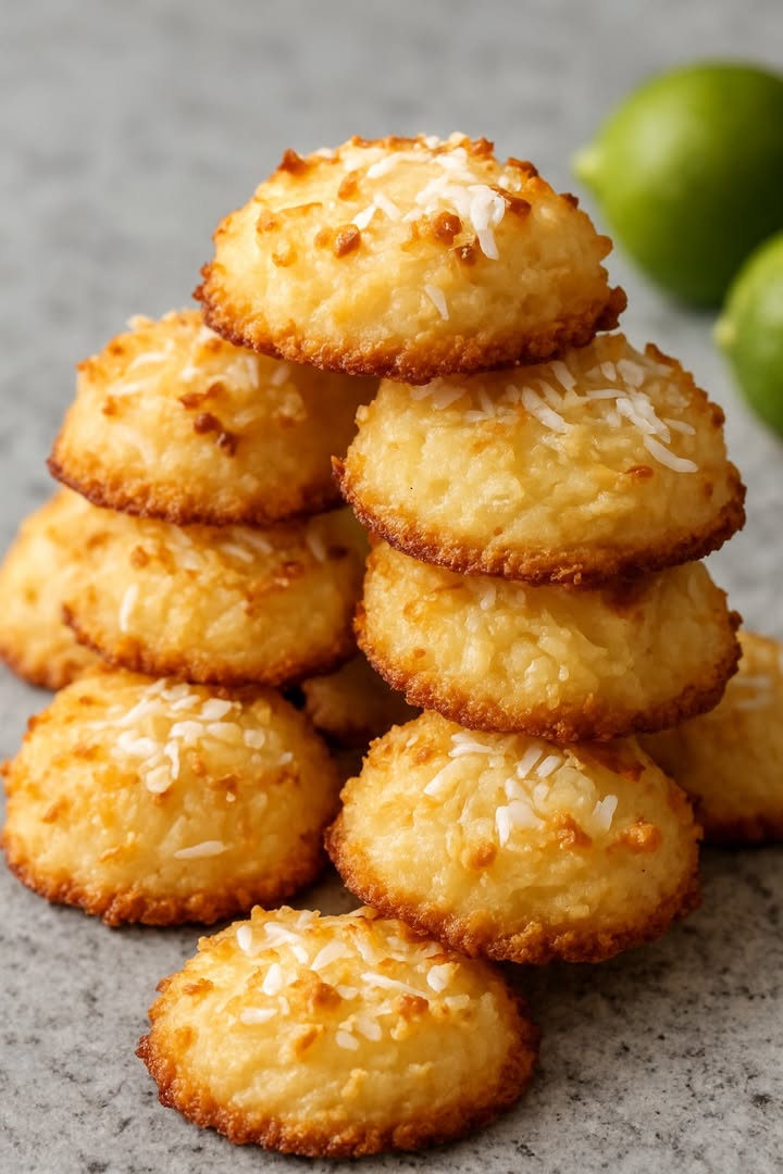 Galletas de Limón y Coco
Sencillas, rendidoras y con un perfume irresistible 

 Ingredientes:

1 huevo
100 g de azúcar
 50 cc de aceite vegetal suave
3 cucharadas de jugo de limón natural
Ralladura de 1 limón
Un toque de esencia de vainilla
15 g de coco seco rallado
250 g de harina 0000
1 cucharadita de levadura química polvo para hornear
1 pizca de sal fina

 Paso a paso:

1. Mezclar los ingredientes húmedos:
En un recipiente, batí el huevo junto con el azúcar hasta que espese ligeramente. Sumá el aceite, el jugo y la ralladura de limón, más la esencia de vainilla. Integrá bien todo.

2. Agregar los ingredientes secos:
Incorporá el coco rallado y luego la harina tamizada junto con el polvo de hornear y la sal. Empezá mezclando con una espátula o cuchara y luego amasá con las manos hasta lograr una masa lisa y maleable.

3. Formar y cortar las galletitas:
Estirá la masa sobre una superficie apenas enharinada, dejando un grosor de entre 0,5 y 1 cm. Cortá las piezas con moldes a tu gusto flor, corazón, redondo.

4. Detalle decorativo opcional:
Podés hacer un diseño con un tenedor en la parte de arriba para darles un toque casero encantador.

5. Hornear:
Llevalas al horno precalentado a 180 C por unos 12 a 15 minutos, o hasta que estén levemente doradas por los bordes.

6. Enfriar y servir:
Dejá que se enfríen bien sobre una rejilla antes de guardar o disfrutar. Son perfectas para la merienda, para compartir o vender!

#desayuno #galletas #recetas #Postres #cookies