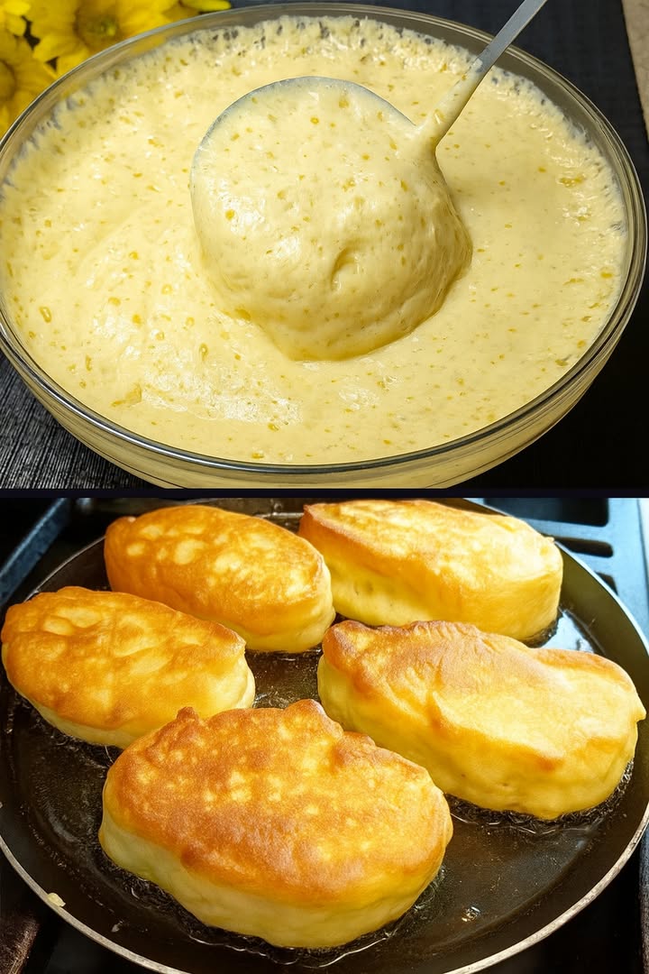 說 Tortitas Fritas Caseras

Ingredientes:

2 tazas de harina de trigo
1 cucharadita de polvo para hornear
1 pizca de sal
1 huevo
1 taza de leche
2 cucharadas de azúcar opcional
1 cucharadita de esencia de vainilla opcional
Aceite suficiente para freír

Preparación:

1. En un recipiente amplio, combina la harina, el polvo para hornear y la sal.
2. Incorpora el huevo, la leche y el azúcar si decides usarla. Mezcla hasta obtener una masa espesa, pero que todavía se pueda verter, parecida a la de los hotcakes.
3. Calienta una buena cantidad de aceite en una sartén profunda o cazo, a fuego medio.
4. Con ayuda de una cuchara grande, toma porciones de la mezcla y colócalas con cuidado en el aceite caliente.
5. Fríe las tortitas hasta que estén doraditas por ambos lados, unos 2 o 3 minutos por cada lado, dependiendo del tamaño.
6. Sácalas y colócalas sobre papel absorbente para quitar el exceso de grasa.
7. Sírvelas calientitas, espolvoreadas con azúcar glass o bañadas con miel, mermelada o tu sirope favorito.

#fblifestyle