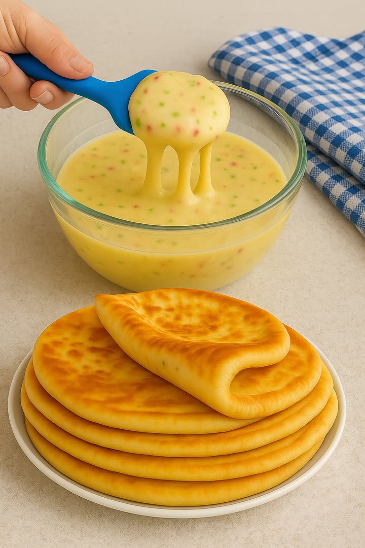 Receta de Panqueques Esponjosos

 Ingredientes:

2 tazas de harina de trigo aprox. 250 g
2 huevos grandes
1  tazas de leche tibia aprox. 360 ml
2 cucharadas de mantequilla derretida 30 g
2 cucharadas de azúcar 30 g
1 cucharadita de sal
1 cucharadita de polvo de hornear

Preparación paso a paso:

1. Mezclar los ingredientes secos:
   En un bol grande, tamiza la harina junto con el polvo de hornear, el azúcar y la sal. Mezcla bien para integrar los ingredientes.

2. Batir los huevos:
   En otro recipiente, bate los huevos hasta que estén espumosos. Agrega la leche tibia poco a poco mientras sigues batiendo.

3. Incorporar la mantequilla:
   Añade la mantequilla derretida a la mezcla líquida y remueve hasta que todo esté bien integrado.

4. Unir las mezclas:
   Vierte la mezcla líquida sobre los ingredientes secos. Con una espátula o batidor de mano, mezcla suavemente hasta obtener una masa homogénea, sin grumos.

5. Reposar la masa:
   Deja reposar la mezcla durante 10 minutos para que el gluten de la harina se relaje y los panqueques queden más esponjosos.

6. Cocinar los panqueques:
   Calienta una sartén antiadherente a fuego medio y engrásala ligeramente con mantequilla o aceite.
   Vierte una porción de masa aprox.  de taza y cocina hasta que aparezcan burbujas en la superficie.
   Voltea el panqueque y cocina el otro lado hasta que esté dorado.

7. Servir:
   Coloca los panqueques en un plato y cúbrelos con un paño limpio mientras terminas de cocinar el resto.

Puedes acompañarlos con miel, mermelada, chocolate o el relleno de tu preferencia.

#Recetas #panqueques #pancakes #breakfast #recetassaludables