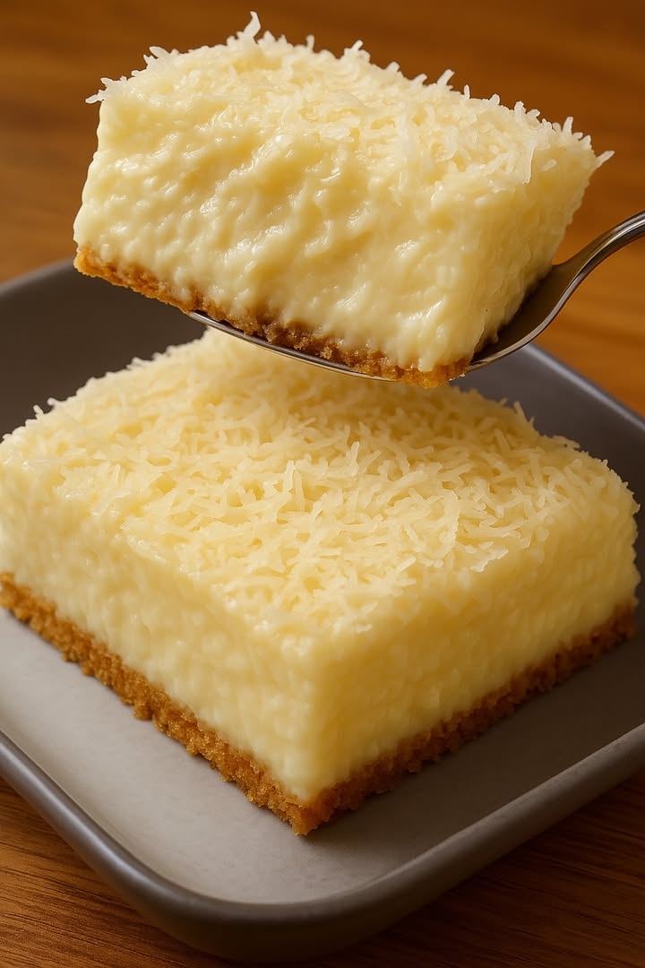 便 BIZCOCHO FRÍO DE COCO  

Un postre irresistible, con mucho sabor a coco y una textura húmeda y deliciosa. Perfecto para disfrutar bien frío! 

 Ingredientes:

 Para el bizcocho:

4 huevos 讀

1 taza de leche 拏

1 frasco de leche de coco 200 ml 便

1 taza de azúcar

2 cucharadas de mantequilla derretida 杻

2 tazas de harina de trigo

1 cucharada de polvo de hornear

1 paquete de coco rallado 100 g

 Para la calda:

1 lata de leche condensada 

1 frasco de leche de coco 200 ml 便

 taza de leche 拏

 Modo de preparación:

1 Preparar la masa: Precalienta el horno a 180C y engrasa un molde rectangular. En una licuadora, bate los huevos, la leche, la leche de coco, el azúcar y la mantequilla hasta obtener una mezcla homogénea.

2 Mezclar los secos: En un bol, tamiza la harina y el polvo de hornear. Agrega la mezcla líquida y revuelve suavemente hasta integrar todo.

3 Hornear: Vierte la masa en el molde y hornea por 35-40 minutos, o hasta que al insertar un palillo, salga limpio.

4 Preparar la calda: Mezcla la leche condensada, la leche de coco y la leche en un recipiente.

5 Empapar el bizcocho: Retira el bizcocho del horno, hazle agujeros con un tenedor y vierte la calda sobre él mientras aún está caliente.

6 Finalizar y refrigerar: Espolvorea coco rallado por encima y refrigera por al menos 2 horas antes de servir. Para un sabor aún mejor, déjalo enfriar toda la noche.

 Disfrútalo bien frío! 

 Tiempo total: 1h 20min
 Calorías: 320 kcal por porción
 Rinde: 12 porciones

#BizcochoDeCoco #PostreCremoso #DulzuraIrresistible #CocinaCasera #RecetasFáciles