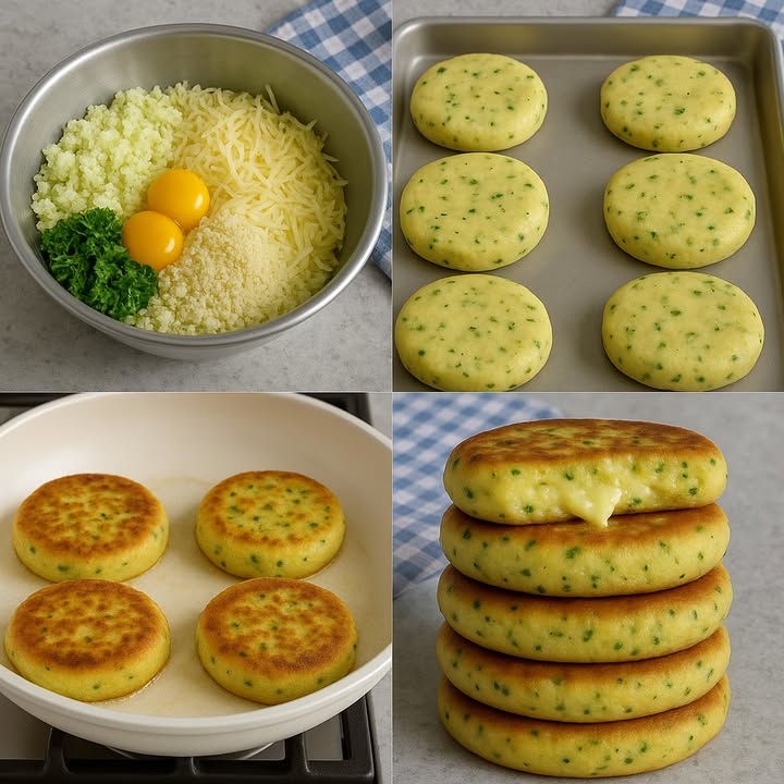 燎 Tortitas de coliflor con queso

Ingredientes:

2 tazas de coliflor rallada o procesada tipo arroz de coliflor
1 taza de queso rallado mozzarella o el que prefieras
1/4 taza de pan rallado
2 yemas de huevo
2 cucharadas de perejil fresco picado
Sal y pimienta al gusto
Aceite para cocinar cantidad necesaria

Paso a paso:

1. Preparar la mezcla:
   En un bol grande, coloca la coliflor rallada, el queso rallado, el pan rallado, las yemas de huevo y el perejil picado. Agrega sal y pimienta al gusto. Mezcla todo hasta formar una masa compacta y homogénea.

2. Formar las tortitas:
   Con las manos, toma porciones de la mezcla y forma tortitas redondas y planas. Colócalas sobre una bandeja con papel de horno o ligeramente engrasada.

3. Cocinar en sartén:
   Calienta un poco de aceite en una sartén antiadherente a fuego medio. Cocina las tortitas durante unos 34 minutos por lado, o hasta que estén doradas y crujientes por fuera.

4. Servir:
   Apila las tortitas una sobre otra. Sirve calientes, idealmente cuando el queso esté aún derretido y cremoso por dentro.

Consejo extra: Puedes acompañarlas con una salsa de yogur con limón, o comerlas como guarnición o snack.

#recetas #recetassaludables #cocinasaludable #healthyfood