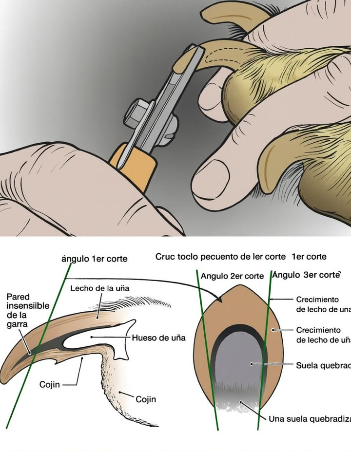 Cómo cortar las uñas de tu perro de forma segura 

Mantener las uñas de tu perro a la longitud adecuada es esencial para su salud y comodidad. Un corte correcto evita dolor, deformaciones en las patas y problemas al caminar.

 Herramienta adecuada
Utiliza cortauñas diseñados para mascotas, con cuchillas afiladas y seguras.

 Ángulo del corte
Haz cortes pequeños y progresivos en ángulo, respetando la zona sensible lecho de la uña para evitar sangrado o dolor.

領 Identificar las partes
Reconoce la pared insensible, el lecho de la uña y el hueso interno para guiarte y cortar solo la parte necesaria.

 Revisión y cuidado posterior
Lima suavemente los bordes para evitar astillas y revisa con frecuencia el estado de las uñas para mantenerlas saludables.

 Un cuidado constante en casa contribuye al bienestar y equilibrio natural de tu mascota.