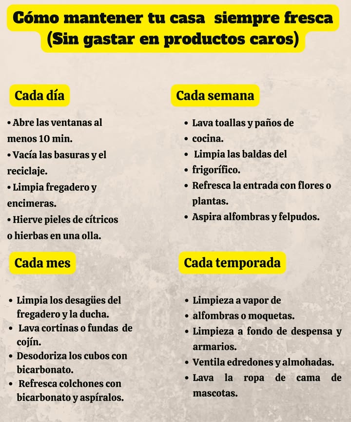 Cómo mantener tu casa siempre fresca