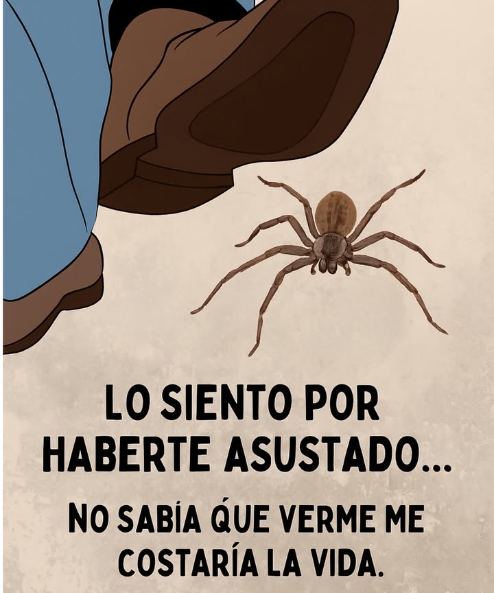 Las arañas evitan a los humanos y no son peligrosas en la mayoría de los casos. Si ves una en interiores, muévela suavemente al exterior en lugar de matarla. No están aquí para hacerte daño, solo están tratando de vivir. Sé amable con todos los seres.