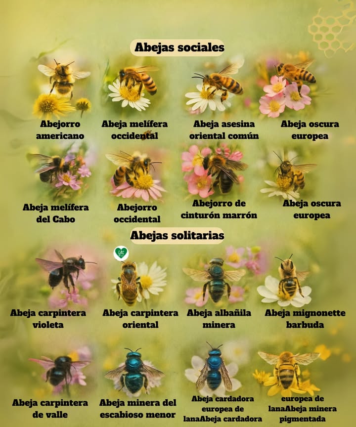 Las abejas son esenciales para la polinización, y entender la diferencia entre las abejas sociales y las solitarias puede ayudarte a cuidarlas. Mientras que las abejas sociales como las abejorros viven en colonias, las abejas solitarias prefieren su propio espacio. Ambas son cruciales para un jardín próspero!