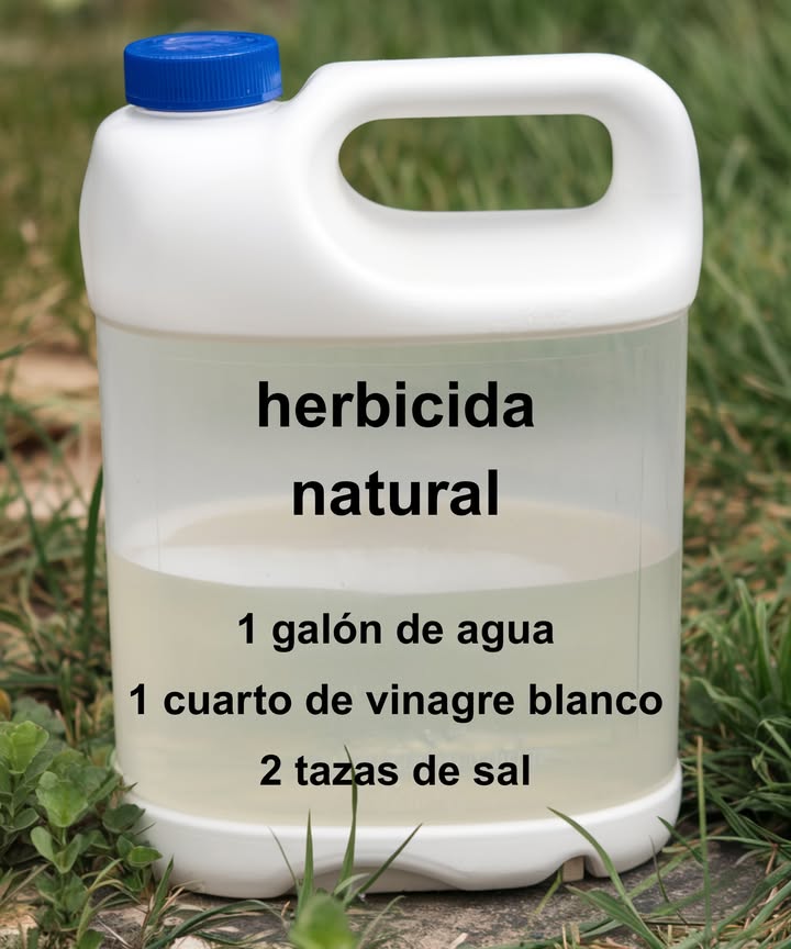Mezcla bien todos los ingredientes y aplícalos directamente sobre las malezas no deseadas con un pulverizador o rociador de jardín. Evita rociar cerca de las plantas que quieras conservar.