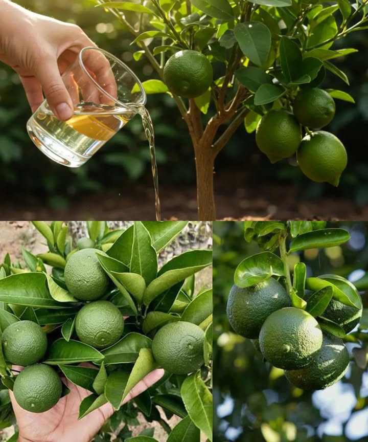 Haz que tu limonero explote de frutos y perfume todo tu hogar! Tener un limonero en casa es un verdadero tesoro. Con los cuidados adecuados, no solo florecerá con vigor, sino que se cargará de limones jugosos durante todo el año. Luz solar Necesita de 6 a 8 horas de sol directo al día. Si está en maceta, colócalo donde reciba sol por la mañana y tarde. Suelo ideal Tierra rica en nutrientes, bien drenada y ligeramente ácida pH 5.5 6.5. Mezcla tierra de jardín con compost o humus de lombriz. Añade arena gruesa o perlita para mejorar el drenaje. Refuerza con cáscara de huevo triturada y posos de café secos. Fertilización natural: el vaso explosivo 1 cáscara de plátano 1 cáscara de huevo 讀 1 cucharadita de canela 1 litro de agua Licúa, deja reposar 1 hora y aplica un vaso en la base cada 15 días. Estimula la floración, fortalece el árbol y mejora la retención de frutos. Poda estratégica Elimina ramas secas y débiles. Retira chupones. Mantén el centro abierto para que entre la luz. Nunca podes en plena floración o fructificación. Riego controlado Riega cuando la tierra esté seca al tacto. En verano, riego regular; en invierno, reducir. Coloca acolchado para conservar la humedad sin encharcar. Polinización abundante Atrae abejas con lavanda, caléndula o albahaca. También puedes polinizar manualmente con un pincel suave. Control natural de plagas Jabón potásico diluido en agua para pulgones y cochinillas. Infusión de ajo o neem como repelente. Canela en la base para prevenir hongos. Producción Desde semilla: 4 a 6 años. Injertado: desde el segundo año. Con buenos cuidados: entre 50 y 200 limones al año. Un limonero fuerte, bien nutrido y cuidado se convertirá en la joya de tu jardín o terraza, ofreciéndote cosechas abundantes y un aroma fresco y natural en tu hogar.