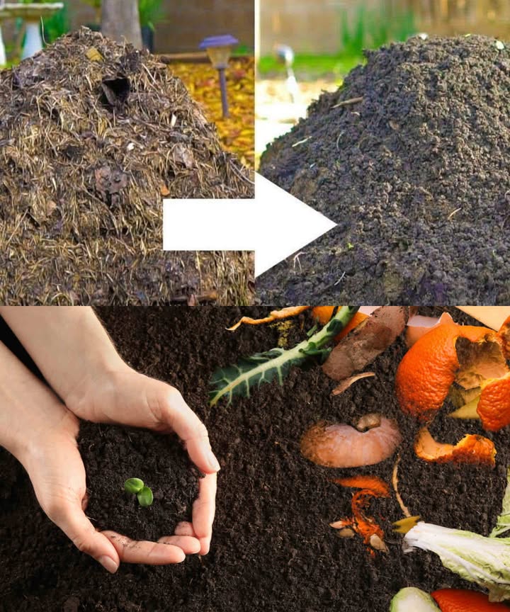 Cómo hacer compost fácilmente para principiantes Transforma tus residuos en oro para el jardín Método simple paso a paso Los 4 elementos esenciales: Materiales verdes: restos vegetales, cáscaras de fruta, posos de café, hierba cortada aportan nitrógeno Materiales marrones: cartón sin tinta, hojas secas, periódico triturado, aserrín aportan carbono Humedad: debe sentirse como una esponja escurrida Aire: voltea la mezcla con regularidad para evitar malos olores Qué incluir: Restos de verdura y fruta Posos de café, cáscaras de huevo Hojas secas, cartón limpio, papel sin tinta Qué evitar: Carne, lácteos, huesos Papeles plastificados o brillantes Residuos con productos químicos Cómo montar la pila: Alterna capas marrones y verdes Mezcla equilibrada: 50/50 en volumen Mantén húmedo y aireado con vueltas frecuentes Ubicación ideal: Directamente sobre tierra: atrae lombrices y microorganismos Si puedes, usa 3 pilas: una activa, una en proceso, una lista para usar Proceso natural: Sé paciente Ajusta si está muy seco o húmedo Voltea regularmente La recompensa: Compost oscuro, esponjoso y con aroma a tierra fértil ideal para nutrir plantas y flores Compostar es cuidar Reutiliza, reduce residuos y regresa vida al jardín. El ciclo natural empieza en casa.