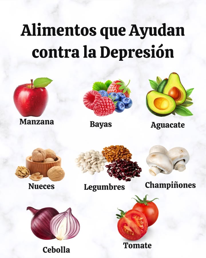 Alimentos que Ayudan contra la Depresión