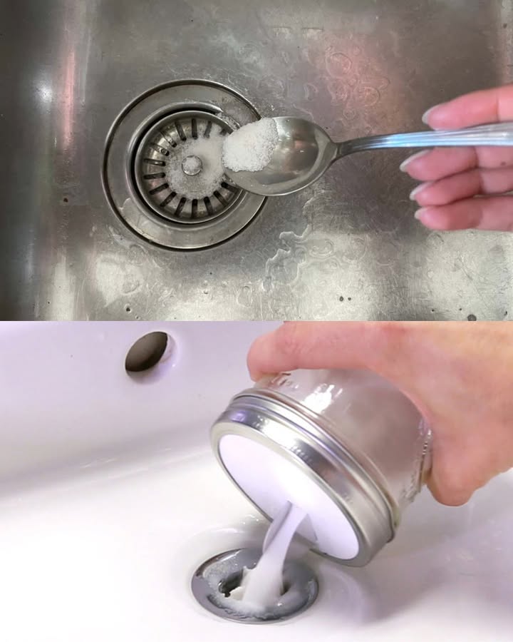 Sal en el desagüe del fregadero: el truco nocturno Prevención básica Retira siempre los restos de comida de platos y utensilios antes de lavarlos. Usa tapones/filtros para fregadero que retengan los residuos sólidos. Método con sal y bicarbonato Antes de dormir, echa 200 g de sal por el desagüe. Añade 120 g de bicarbonato de sodio y deja actuar toda la noche. A la mañana siguiente, hierve 1 litro de agua y viértelo en el fregadero. Resultados Elimina malos olores. Desatasca tuberías obstruidas. Mantiene el fregadero limpio y con buen flujo de agua.