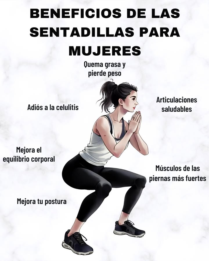 BENEFICIOS DE LAS SENTADILLAS PARA MUJERES