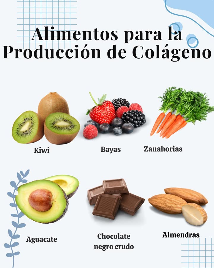 Alimentos para la Producción de Colágeno