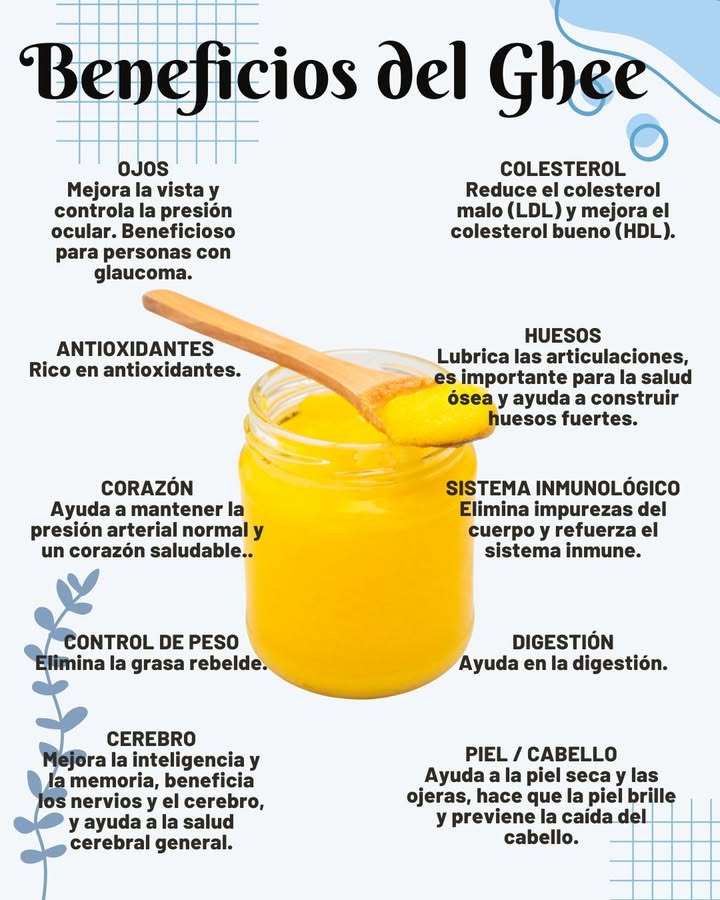 Beneficios del Ghee