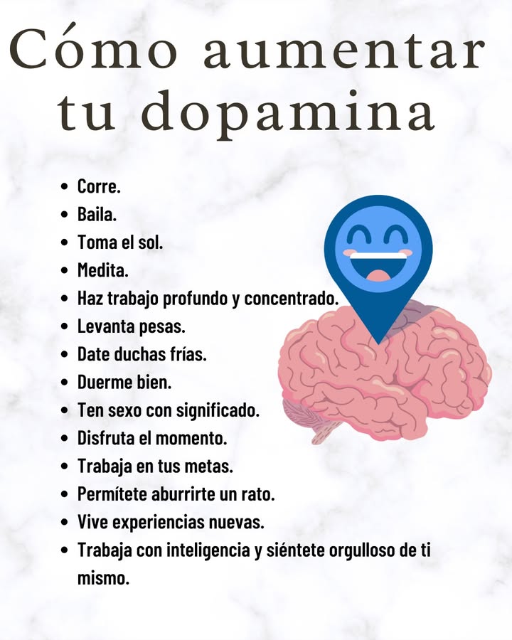Cómo aumentar tu dopamina