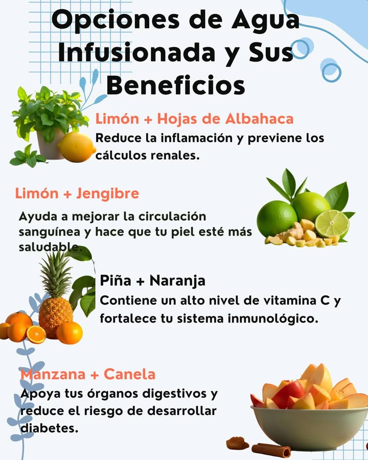 Opciones de Agua Infusionada y Sus Beneficios