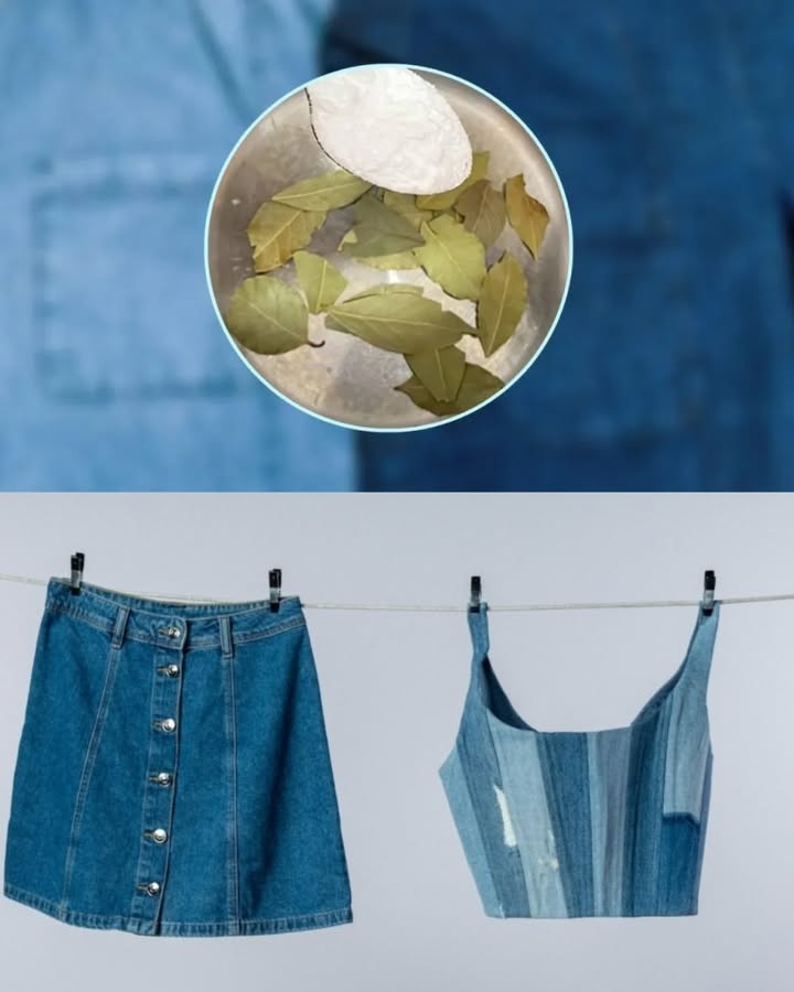 Ropa desteñida o descolorida: truco del laurel para recuperar el color Llena una olla grande con agua. Añade 10 hojas de laurel y 4 cucharadas de bicarbonato de sodio. Lleva la mezcla a ebullición y cocina durante 20 minutos, removiendo de vez en cuando. Apaga el fuego y deja enfriar completamente la mezcla. Vierte la preparación en un cubo grande. Sumerge la prenda desteñida en la mezcla y colócala bajo un peso para que no flote. Deja en remojo durante 24 horas completas. Pasado este tiempo, lava la prenda de forma habitual. El color quedará más vivo y brillante, recuperando su aspecto original.