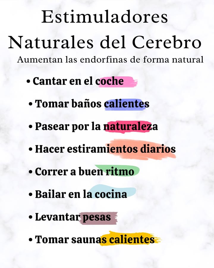 Estimuladores Naturales del Cerebro