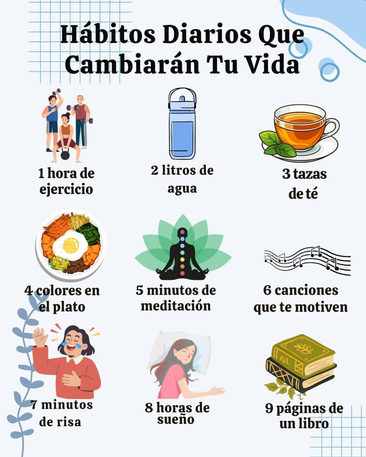 Hábitos Diarios Que Cambiarán Tu Vida