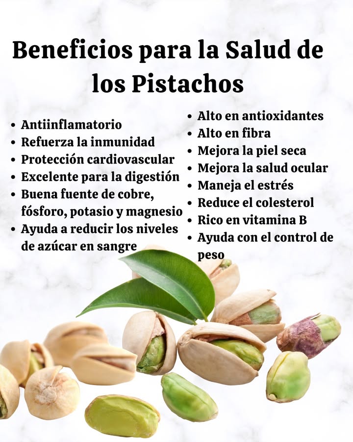 Beneficios para la Salud de los Pistachos