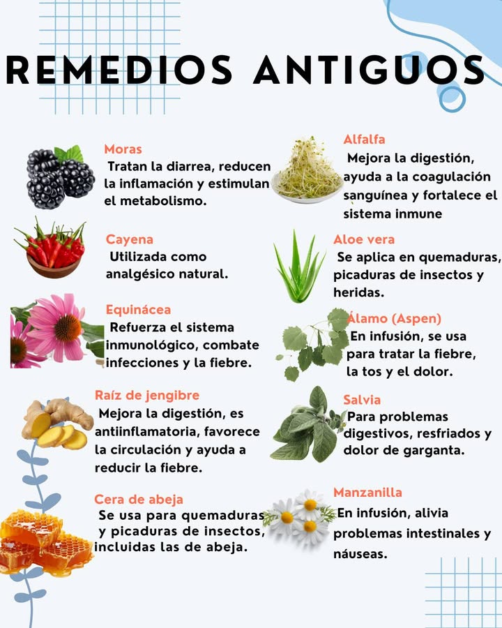 REMEDIOS ANTIGUOS