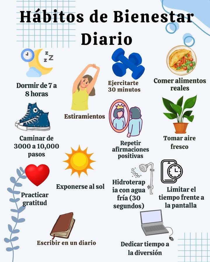 Hábitos de Bienestar Diario