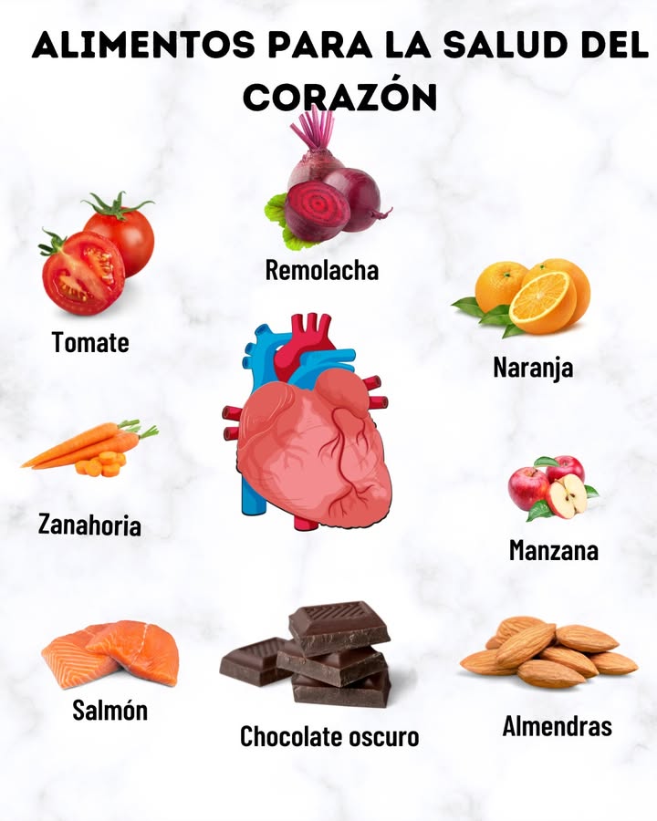 Alimentos para la salud del corazón