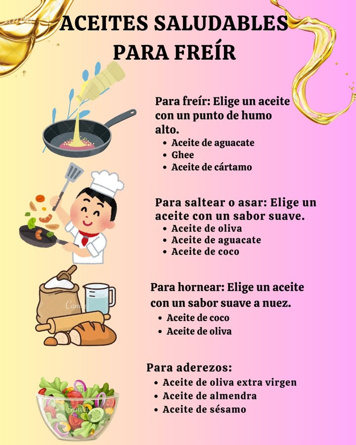 ACEITES SALUDABLES PARA FREÍR