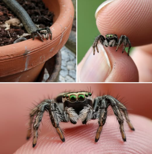 Este es Ocho. Vive en mi baño y ha elegido como refugio una zona tranquila junto a mi orquídea. Cada día le dejo un hisopo de algodón empapado en agua, en el lugar donde se encuentra: sobre la planta, detrás del inodoro o cerca del mueble del lavabo. Y él llega, con delicadeza, a beber. Mi primera reacción? Podía eliminarlo. Pero por qué lo haría? No elegí el miedo, ni el asco. Elegí el respeto. Ocho es diminuto en comparación conmigo. Y sin embargo, en la red invisible del equilibrio natural, él importa. Importa más de lo que puedo imaginar. Cada criatura, incluso la más pequeña, tiene un papel. Las arañas, por ejemplo, mantienen a raya a otros insectos, protegiendo las plantas y contribuyendo a la salud de los entornos en los que vivimos. La naturaleza no hace nada al azar. Cada forma de vida tiene un sentido, un propósito, una contribución. Ser amables con las criaturas más pequeñas es un acto poderoso. Invito a todos a reflexionar sobre el lenguaje que usamos: no son asquerosas, ni inútiles. Son parte de este mundo, exactamente igual que nosotros.