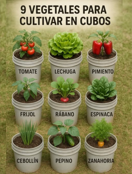 9 vegetales para cultivar Juntos 凌塞
