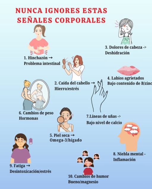 NUNCA IGNORES ESTAS SEÑALES DEL CUERPO