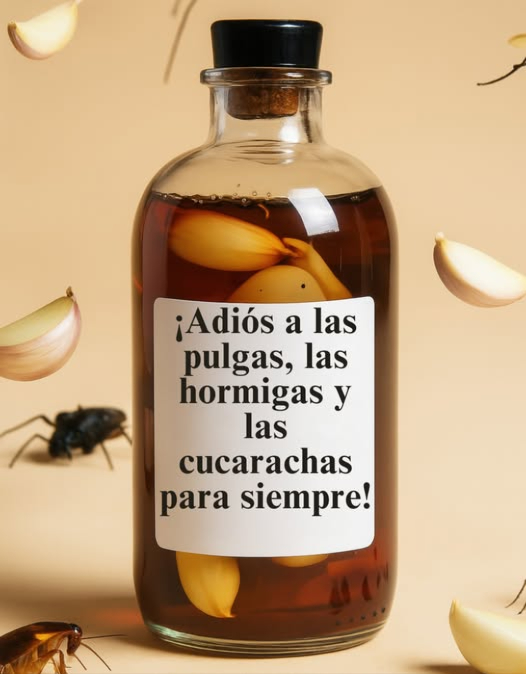 荒 Dile adiós a las pulgas, hormigas y cucarachas para siempre Un remedio casero, natural y muy eficaz para rociar por toda la casa Ingredientes mágicos 1 taza de lavavajillas 2 tazas de alcohol o vinagre de manzana 2 cucharadas de clavos de olor 1/4 de taza de agua Preparación 1 Hervir el agua, añadir los clavos y dejar infusionar 10 minutos 2 En otro recipiente, mezclar el lavavajillas con el alcohol o vinagre 3 Una vez fría la infusión, incorporarla a la mezcla 4 Verter todo en un pulverizador y agitar suavemente Modo de uso Rociar en esquinas, marcos de puertas, ventanas y zonas vulnerables Repetir la aplicación con frecuencia para mantener alejadas las plagas Mantener la casa limpia para prevenir infestaciones Resultado: Un hogar fresco, sano y protegido con un truco natural hecho en casa 什