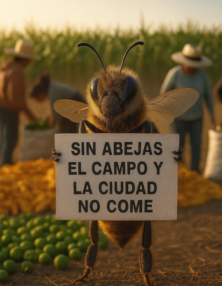 Trabajo por tu comida勒陋 #apicultor #miel #apicultura