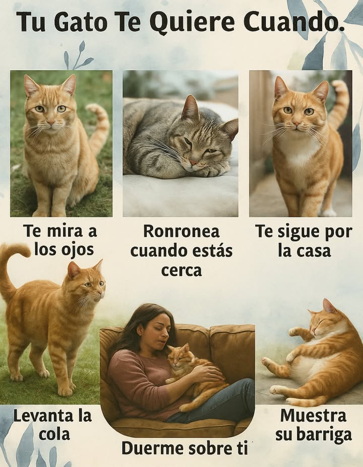 Tu Gato Te Quiere Cuando...
