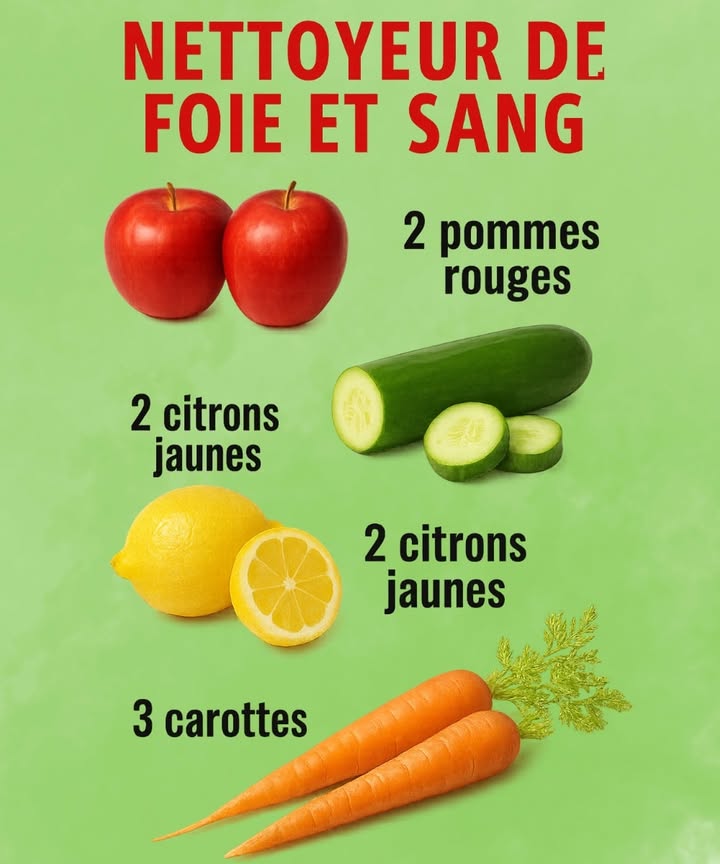 Jus purifiant pour le foie et le sang : un concentré naturel de vitalité