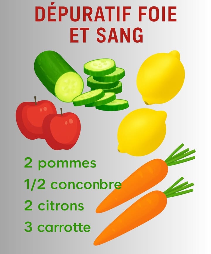 Boisson maison pour purifier le foie et le sang