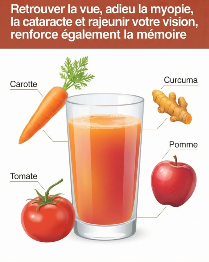 Restaure ta vision, élimine la myopie et la cataracte, et retrouve une vue plus jeune. En même temps, améliore ta capacité de mémorisation.

#fblifestyle #vue #remedenaturel #sante