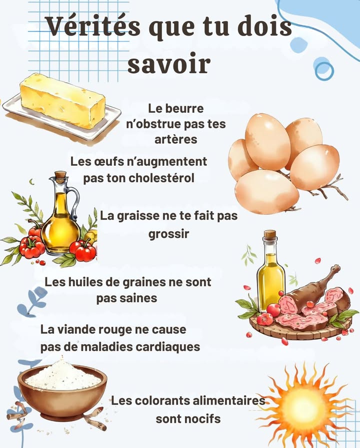 Des vérités simples pour une vie plus saine.