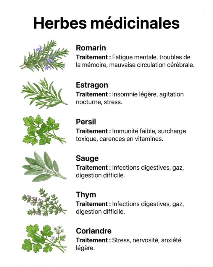 Les herbes médicinales : un trésor de la nature pour soigner et soulager. Explorez leurs vertus! 

#fblifestyle #herboristerie #bienetre