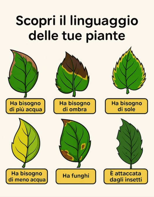 Conosci il linguaggio delle tue piante