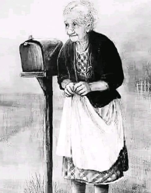 Il destino di una madre è quello di aspettare i suoi figli.  
Ti aspetta quando ti porta in sé.  
Ti aspetta alluscita di scuola.  
Ti aspetta quando torni da un viaggio.  
Ti aspetta quando inizi la tua vita.  
Ti aspetta quando torni dal lavoro, o semplicemente per condividere un buon pasto.  
Ti aspetta con amore, con preoccupazione, a volte con rabbia  
Rabbia che svanisce appena ti vede e può finalmente abbracciarti.  
Vai a trovarla, amala, stringila forte.  
Colei che ti ha amato come nessun altro.  
Non farla aspettare: è tutto ciò che attende da te.  
I corpi invecchiano, ma il cuore di una madre non invecchia mai.  
Amala quanto più puoi.  
Nessuno ti amerà mai come lei.