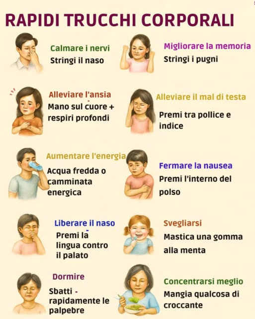 Trucchi veloci per il corpo