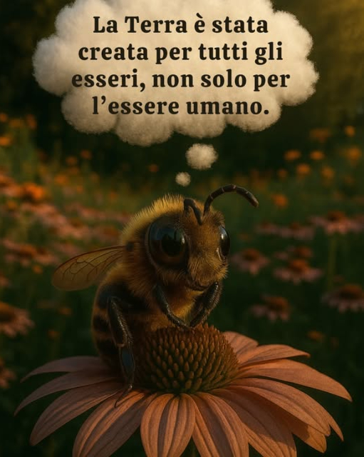 La Terra è stata creata per tutti
#Api #Apicoltura #Miele #Impollinazione