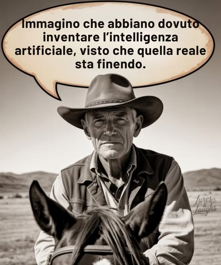 Pensare è facoltativo al giorno doggi, apparentemente.