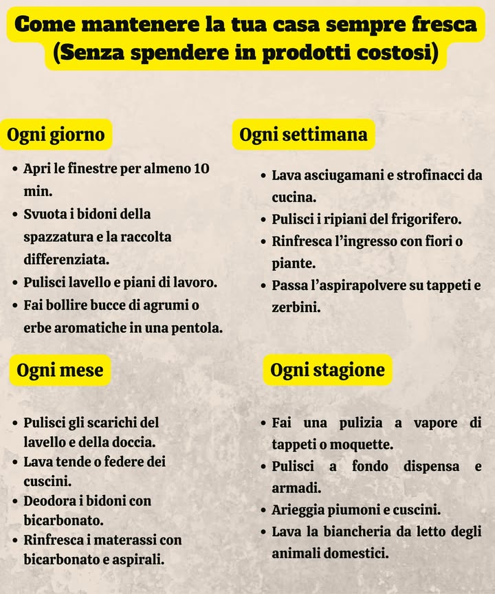Come mantenere la tua casa sempre fresca