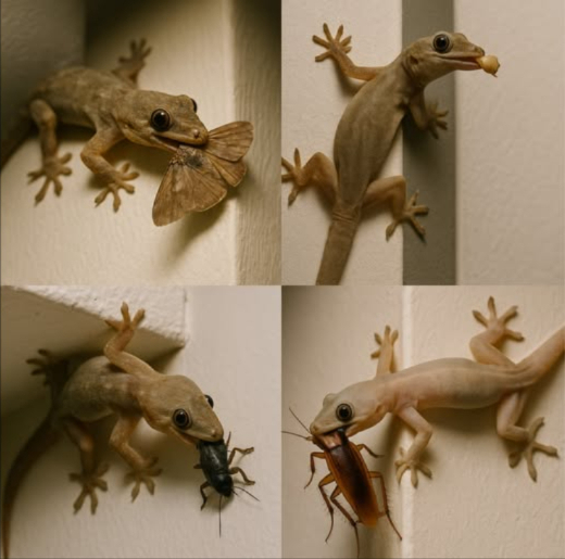 CIAO, SONO UN GECO NON UCCIDERMI! PULISCO LA TUA CASA E POSSO SALVARTI LA VITA, SONO INOFFENSIVO!!! 年  
I gechi, noti anche come “pulisci case”, non fanno male a nessuno. Si nutrono di insetti e fungono da antiparassitari naturali contro gli scarafaggi, eliminandoli senza bisogno di insetticidi. MANGIANO anche ragni, mosche, zanzare e persino scorpioni. Sono veri eroi! Grazie a loro, molte persone sono protette dalle punture di insetti velenosi. Non ucciderli; se non ti piacciono, ignorali e basta!