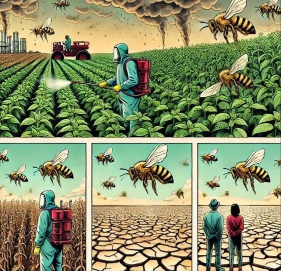 Le api sono fondamentali per la pollinazione del 70% delle colture agricole e dell85% delle piante da fiore. Questo processo aiuta la riproduzione vegetale, contribuendo alla formazione di frutti e semi. La loro attività aumenta la produttività di colture come mele, pere e prugne, e rende i giardini più fioriti. Proteggiamo le api per garantire la nostra sicurezza alimentare e la biodiversità!