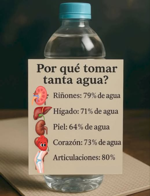 Sabías que la hidratación es clave para tu bienestar? La cantidad ideal de agua que debes beber se basa en tu peso corporal. Una regla general es consumir entre 30 a 35 ml de agua por kilogramo. Si pesas 70 kg: - 70 kg x 30 ml = 2.1 litros - 70 kg x 35 ml = 2.45 litros Esto significa que deberías beber entre 2.1 y 2.45 litros al día. Recuerda también considerar tu actividad física, el clima, y tu dieta. Tips para mantenerte hidratado: - Lleva una botella de agua contigo. - Usa recordatorios en tu teléfono. - Consume frutas y verduras ricas en agua como sandía y pepino. Cuida tu salud y mantente hidratado! 磻